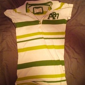 green Aeropostale shirt
